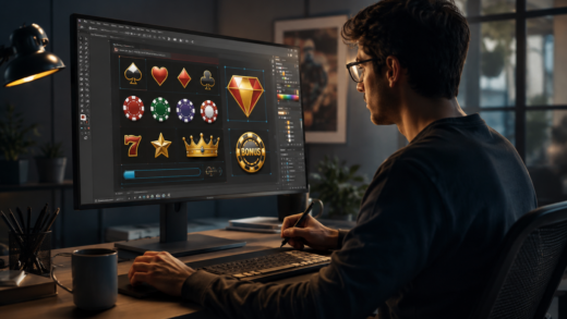 Creating Vector Assets for Modern Digital Casino Interfaces - professional online casino design elements, scalable vector graphics and modern gaming interface development